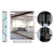 CRL Black Powder Coated 4-Panel Overhead Double Track Sliding Door System