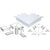 CRL Mill 400 Series Top Cap 90º Corner