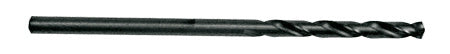A 6-inch steel drill bit with a 7/32-inch straight shank and a 135-degree split point tip.