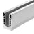CRL 8B Series Mill Aluminum 120" Square Base Shoe Undrilled for 1/2" Glass