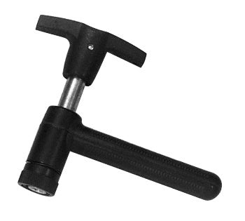 A black and silver CRL A-T Series Deluxe Hi-Torque hand tool with an ergonomic T-handle design.