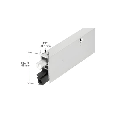 CRL Aluminum Commercial Medium-Duty Automatic Door Bottom for 36" Door