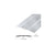 CRL 4" Aluminum Commercial Saddle Threshold - 185" Length