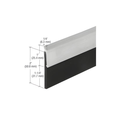 CRL Aluminum Heavy-Duty Door Sweep - 36"
