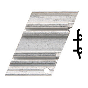 CRL-U.S. Aluminum Left Hand Anchor Clip, 135º, Outside Corner, 4/Pk