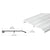 CRL Aluminum 5" x 1/2" Offset 36-1/2" Long Saddle Threshold