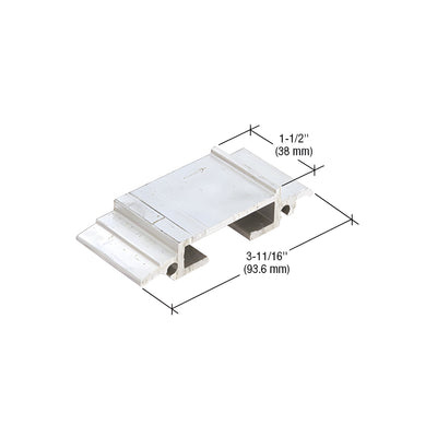 CRL-U.S. Aluminum Shear Block with Screws- 20/Pk