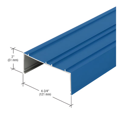CRL-U.S. Aluminum Stacking Head Channel, Custom Paint - 24'-2"