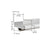 CRL 48" Aluminum U-Shape Door Bottom