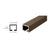 CRL Black Bronze Anodized 120" Length Top Track for OT Series Top Hung Sliders and Bi-Fold Doors