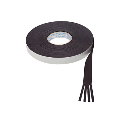 CRL Black 1" Wide Moleskin Channel Liner - 1/4" Strips