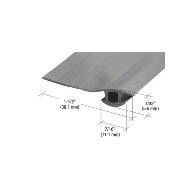 CRL Black 84" Vinyl 7/8" to 1-1/2" Deep Bug Strip