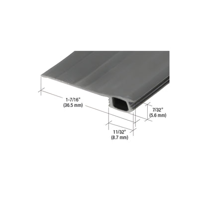 CRL Black 84" Vinyl 3/4" to 1-7/16" Adjustable Width Bug Strip