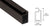 CRL Bronze 3/4" x 5/16" Extruded Screen Frame