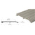 CRL Bronze 5" x 1/2" Offset 73" Long Saddle Threshold