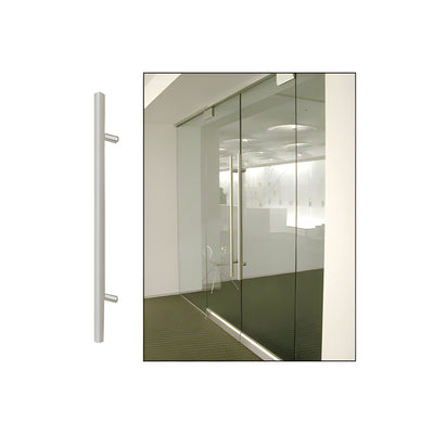 CRL Brushed Stainless 30" Extra Length Ladder Style Single-Sided Pull Handle