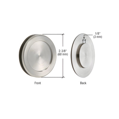 CRL Brushed Stainless Steel UV Pull for Sliding Glass Doors