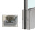 CRL Brushed Stainless Weatherstrip Kit with Aluminum Channel for 2" Square Low Profile Rail
