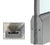 CRL Brushed Stainless Weatherstrip Kit with Aluminum Channel for 2" Tapered Low Profile Rail