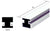 CRL Buffed Brite Anodized 72" Center Post Extrusion