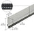 CRL Clear Anodized 36" Entrance Door Sweep