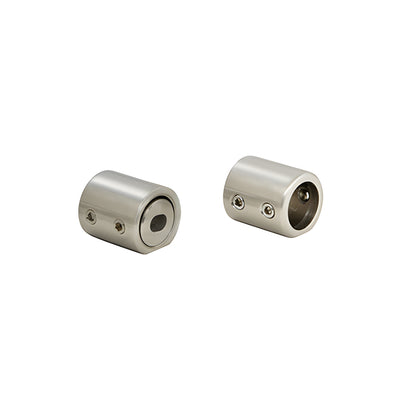 CRL Brushed Stainless Steel Crescent Replacement Track Holder Fitting