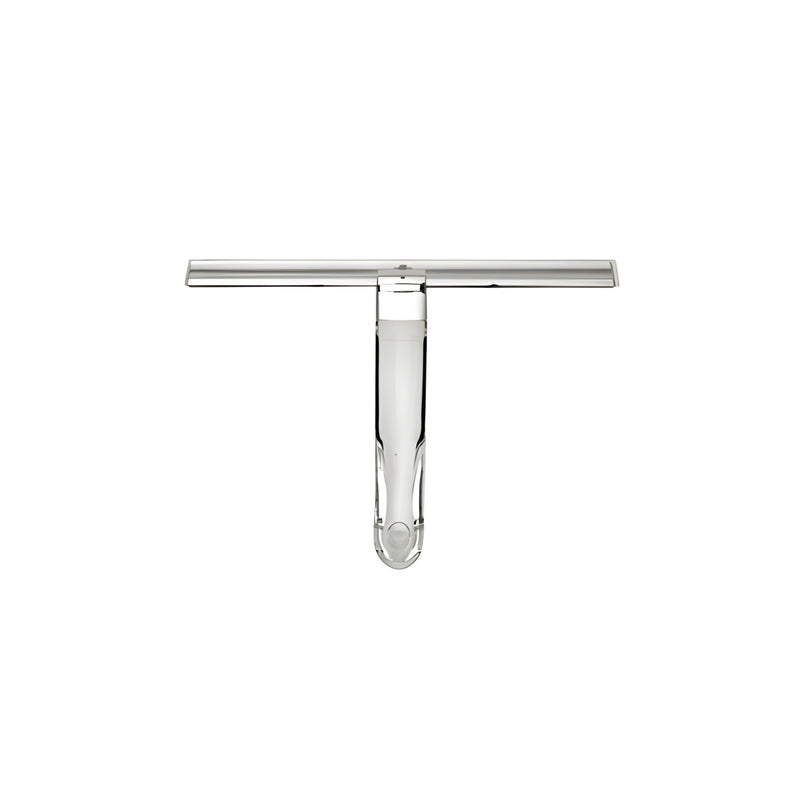 A clear-finish CRL Crystal Clear Squeegee shown against a white background.