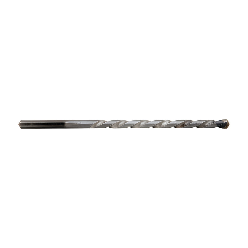 A full-length view of the 1/4 inch Cyclo-Impak alloy steel drill bit.