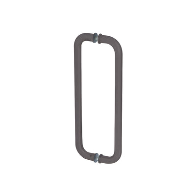 CRL Dark Bronze 12" Glass Mounted Standard Pull Handle