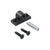 CRL Dark Bronze Trip Bracket for Concealed Vertical Rod Panic Exit Devices
