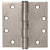 CRL Dull Nickel 4-1/2" x 4-1/2" Commercial Hinge