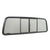 CRL OEM Replacement Duo-Vent Four Panel Slider With Dark Gray Glass for 1973-1996 Ford F-Series