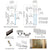 CRL EZ-Slide 180 Top Hung Single Track Sliding Door Kit