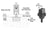 CRL Floor Mounted Closer 5/16" (7.9mm) Collar Height Tapered Type Spindle