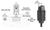 CRL Floor Mounted Closer 7/8" Collar Height Tapered Type Spindle
