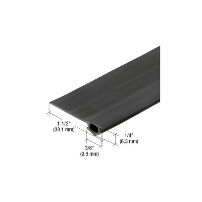 CRL Gray Vinyl Bug Strip in a 100' Roll