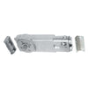 The CRL overhead concealed door closer body is shown with its included mounting clips and 3/4 inch spindle.