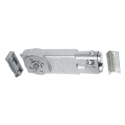 CRL Heavy-Duty 90º Hold Open 3/4" Long Spindle Overhead Concealed Closer Body With Mounting Clips