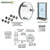 CRL Round Level 1 Clear-Vision Bullet Resistant Acrylic Speak-Thru