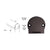 CRL Matte Bronze 300 Series Decorative End Cap