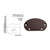 CRL Matte Bronze 350X Series Wall Mount End Cap