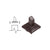 CRL Matte Bronze Intermediate Post Fitting