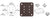 CRL Matte Bronze 5" x 5" Square Base Plate