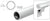 CRL Metallic Silver Quick Connect 1-1/2" Diameter Aluminum Hand Rail