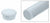 CRL Mill Quick Connect Color Match End Cap for 1-1/2" Diameter Tubing