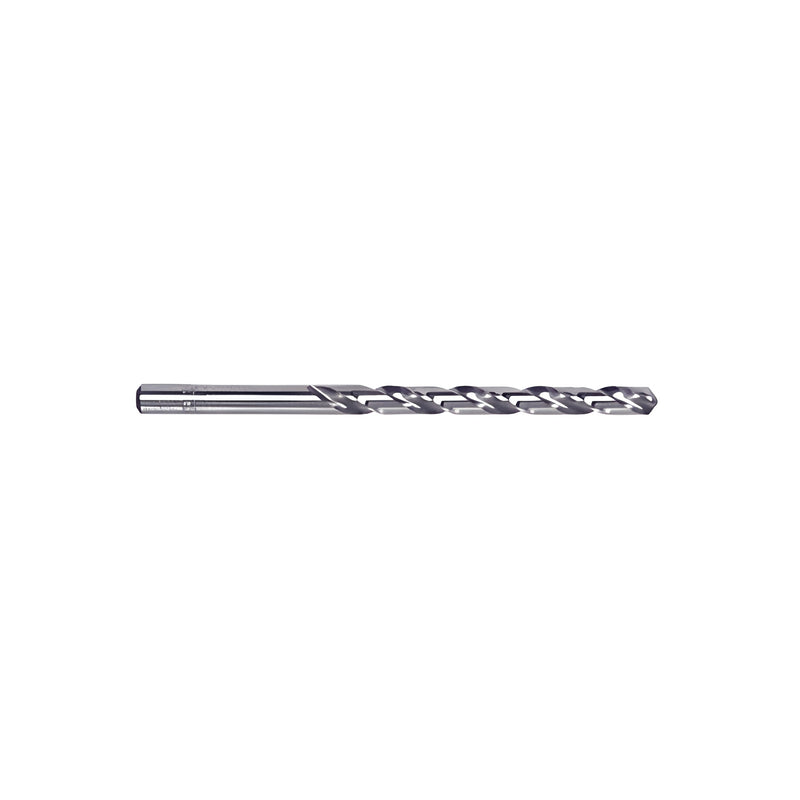 A steel No. 7 wire gauge jobber's length drill bit with a straight shank and 118-degree point angle.