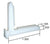 CRL Corner Key - 1.350" Leg; .165" Width - 20/Pk