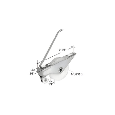 CRL 1-1/8" Nylon Screen Roller Assembly