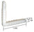 CRL Plastic Corner Key - Bulk 100/Pk