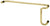 CRL Brass 12" x 33" Back-to-Back Offset Combination Push and Pull Handle Set